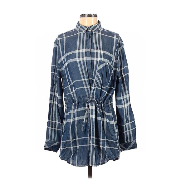 Rails Cadet Plaid Drawstring Dress Size Small New with Tags - Picture 2 of 4